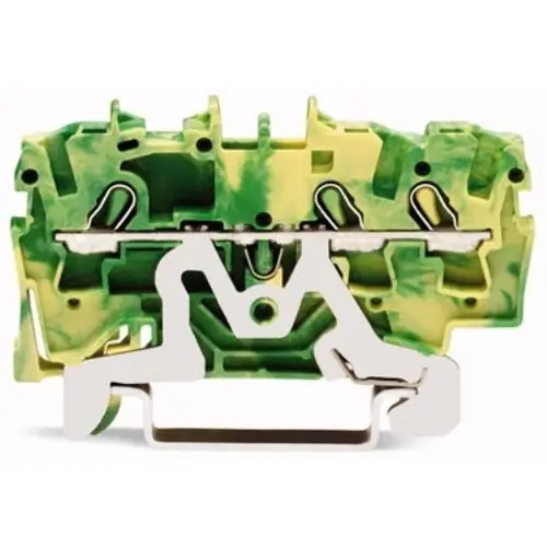 Wago 2002-1307 3-draads aardklem 2,5mm² geschikt voor Ex e II-toepassingen