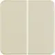 Hager Berker WWW2000WP schakelwip 2-voudig WG-UP IP44 creme glans