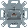 Hager Berker WDF41076 RJ45 data wandcontactdoos CAT6A 1-voudig