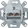 Hager Berker WDF410866 RJ45 data wandcontactdoos CAT6E 2-voudig