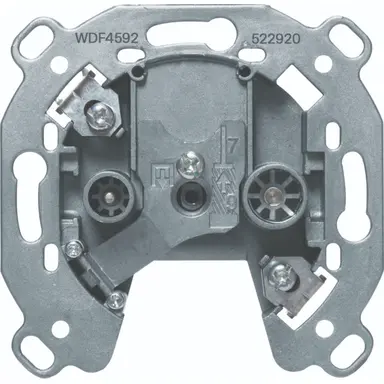 Hager Berker WDF4592 antenne einddoos radio/TV