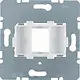 Hager Berker WDF4612W draagring modulair jack 1-voudig wit 14,9 x 20,7mm