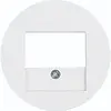 Hager Berker WLF4000WG centraalplaat USB / luidspreker R1/R3/R8 wit