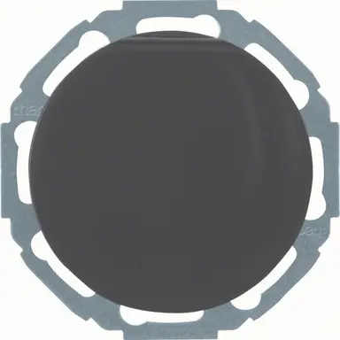 Hager Berker WLS1211BG wandcontactdoos randaarde kindveilig klapdeksel 45 graden draaibaar R1/R3/R8 zwart