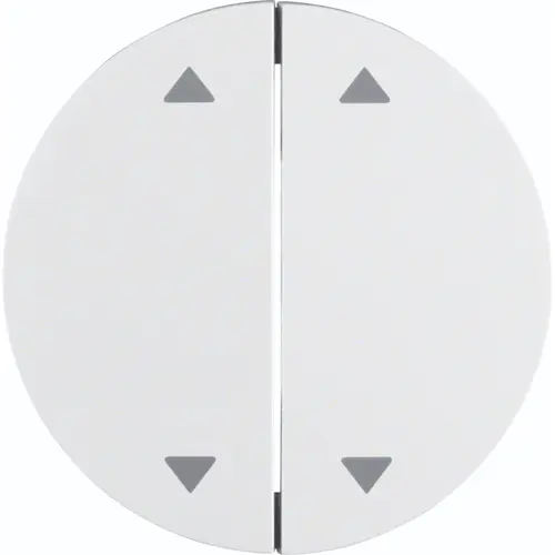 Hager Berker WLW2002WG wip jaloezieschakelaar 4-voudig R1/R3/R8 wit