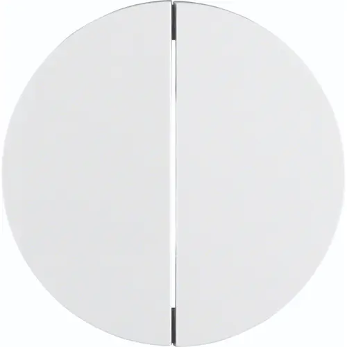 Hager Berker WLW2010WG schakelwip 2-voudig R1/R3/R8 wit