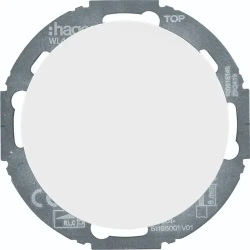 Hager Berker WL4011WG universele draaidimmer comfort LED 3-100 W R.Classic wit