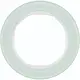Hager Berker WLD9100GW afdekraam 1-voudig R.Classic glas wit
