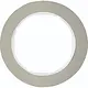Hager Berker WLD9100STW afdekraam 1-voudig R.Classic edelstaal wit