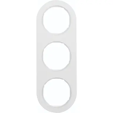 Hager Berker WLD9300WG afdekraam 3-voudig R.Classic wit