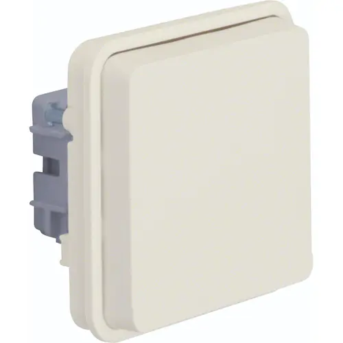 Hager Berker WNA100B W1 wandcontactdoos penaarde bovendeel wit