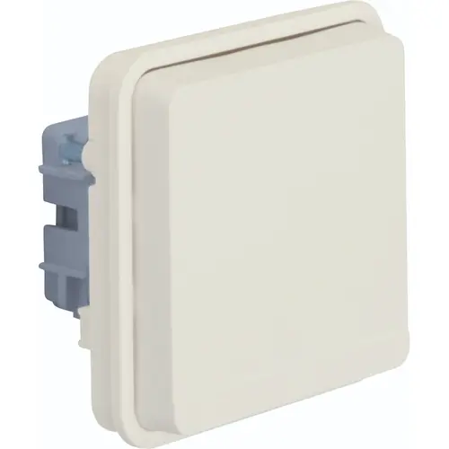 Hager Berker WNA140B W1 wandcontactdoos randaarde bovendeel wit
