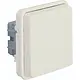Hager Berker WNA140B W1 wandcontactdoos randaarde bovendeel wit