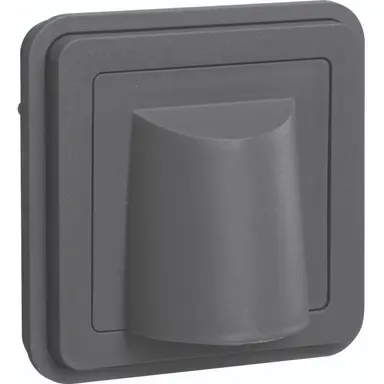 Hager Berker WNA155 W1 kabeluitgang bovendeel grijs