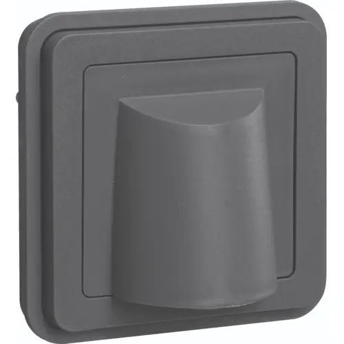 Hager Berker WNA155 W1 kabeluitgang bovendeel grijs