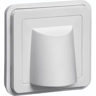 Hager Berker WNA155B W1 kabeluitgang bovendeel wit