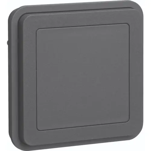 Hager Berker WNA157 W1 blindplaat bovendeel grijs