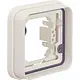 Hager Berker WNA401B W1 afdekraam voor inbouwmontage 1-voudig wit