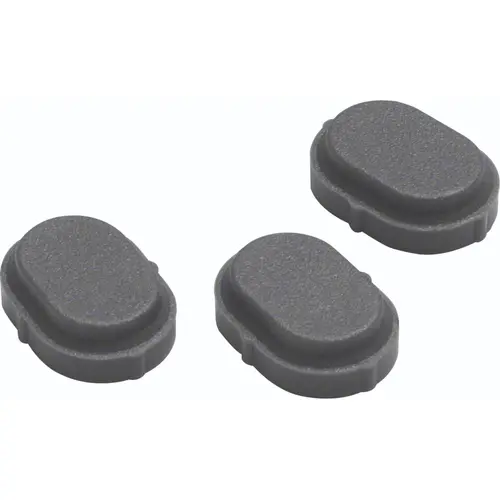 Hager Berker WNA689 W1 afdekking schroefgaten grijs 4 stuks