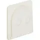 Hager Berker WNA690B W1 invoerstuk voor twee kabels wit