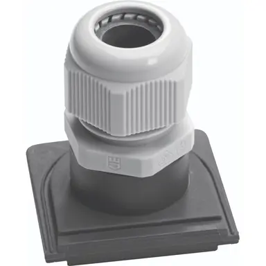 Hager Berker WNA701 W1 wurgwartelinvoer M20 grijs