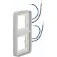 Hager Berker WNA712 W1 verlicht afdekraam 2-voudig blauw 230V