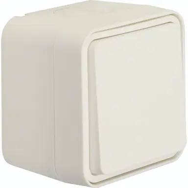 Hager Berker WNC001B W1 wisselschakelaar compleet wit