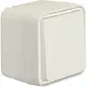 Hager Berker WNC001B W1 wisselschakelaar compleet wit