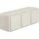 Hager Berker WNC143B W1 wandcontactdoos 3-voudig horizontaal compleet wit