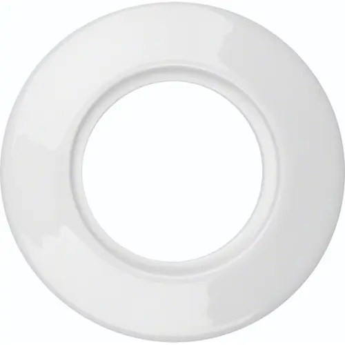 Hager Berker WTD3100PWG afdekraam 1-voudig 1930 wit porselein