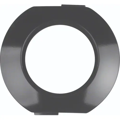 Hager Berker WTD3372BG middenafdekraam 1-voudig 1930 zwart kunststof