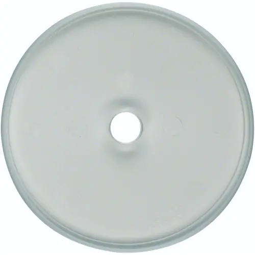 Hager Berker WTD7100GT afdekraam 1-voudig voor draaischakelaar/draai-impulsdrukker glas helder