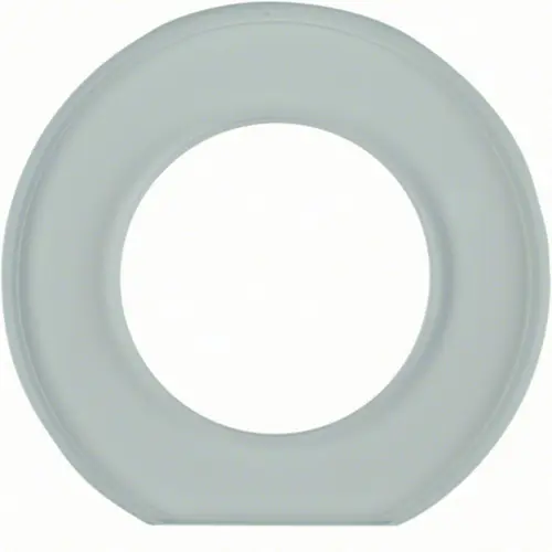 Hager Berker WTD7171GT afdekraam 1-voudig eindstuk 1930 glas helder