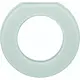 Hager Berker WTD7173GWG afdekraam 1-voudig eindstuk 1930 glas wit