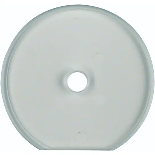 Hager Berker WTD7671GT eindafdekraam voor draaischakelaar/draai-impulsdrukkers glas helder