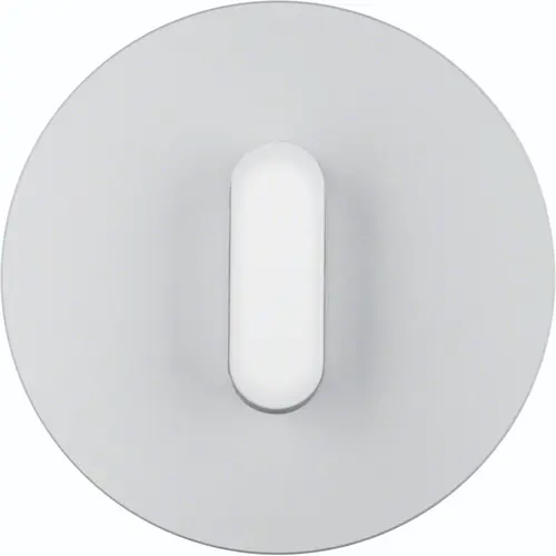 Hager Berker WTD9131AW draaigreep aan-/uit-schakelaar R.Classic aluminium wit