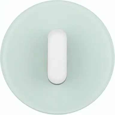 Hager Berker WTD9131GW draaigreep aan-/uit-schakelaar R.Classic glas wit