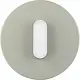 Hager Berker WTD9131STW draaigreep aan-/uit-schakelaar R.Classic edelstaal wit