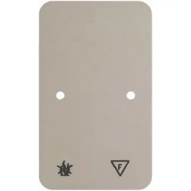 Hager Berker WVA1762WP1 zelfdovende bodemplaat voor opbouw wandcontactdoos 2-voudig creme
