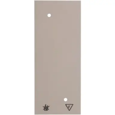 Hager Berker WVA1763WP2 zelfdovende bodemplaat voor opbouw 3-voudigwandcontactdoos creme