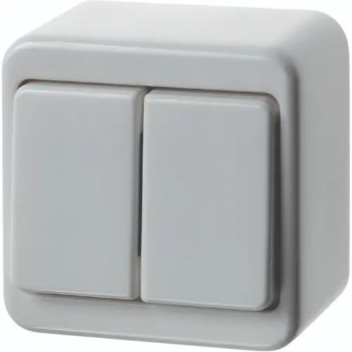 Hager Berker WVG3500PW opbouw serieschakelaar 10A wit