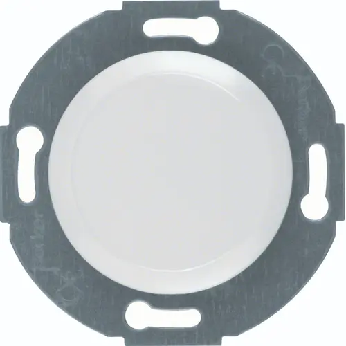 Hager Berker WTF1001WG blinddeksel incl. draagframe 1930 wit kunststof