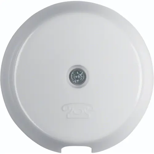 Hager Berker WTF4400WG centraalplaat kabeluitgang zonder draagring 1930 wit kunststof