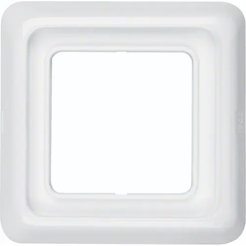 Hager Berker WWD1100PW afdekraam 1-voudig WG-UP IP44 wit glans