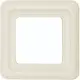 Hager Berker WWD1100WP afdekraam 1-voudig WG-UP IP44 creme glans