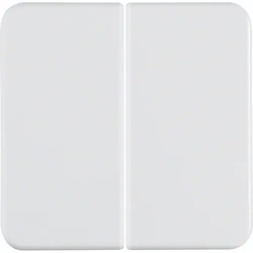 Hager Berker WWW2000PW schakelwip 2-voudig WG-UP IP44 wit glans