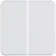 Hager Berker WWW2000PW schakelwip 2-voudig WG-UP IP44 wit glans