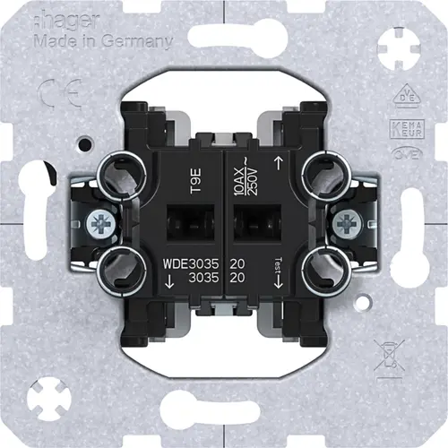 Hager Berker WDE303520 jaloezieschakelaar 1-polig