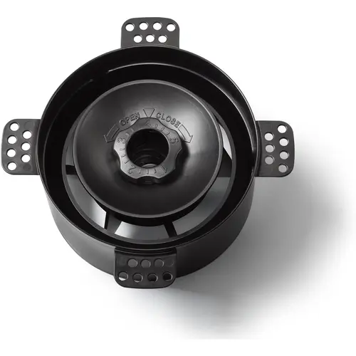 VentWorks 8720844026807 NoShow instucbaar ventilatieventiel 125 mm zwart OP=OP