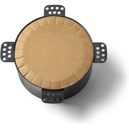 VentWorks 8720844026807 NoShow instucbaar ventilatieventiel 125 mm zwart OP=OP